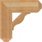 Ekena Millwork Funston Craftsman Rough Sawn Bracket, Western Red Cedar, 4"W x 14"D x 14"H BKT04X14X14FST04RWR - alternate 4